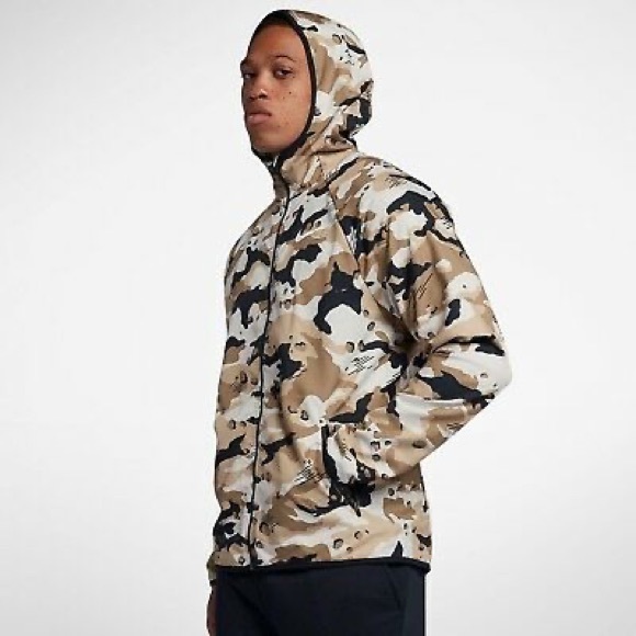 nike camo training jacket